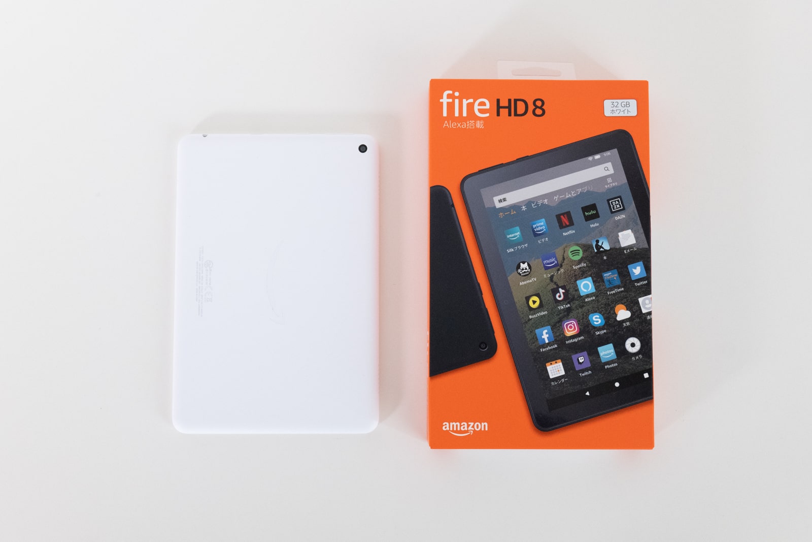実機レビュー】Fire HD 8タブレット（2020・第10世代）のスペック 